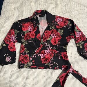 Pinup Girl Clothing Crossover Top